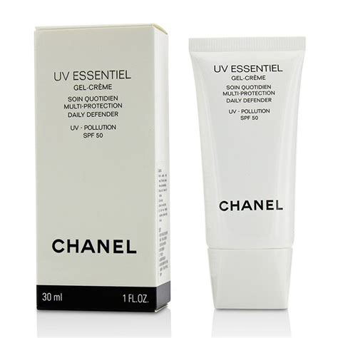 uv essentiel gel creme chanel|Chanel tinted moisturizer with sunscreen.